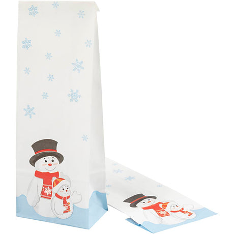 Bolsa de papel Creativ Company con motivo navideño, 100 uds.