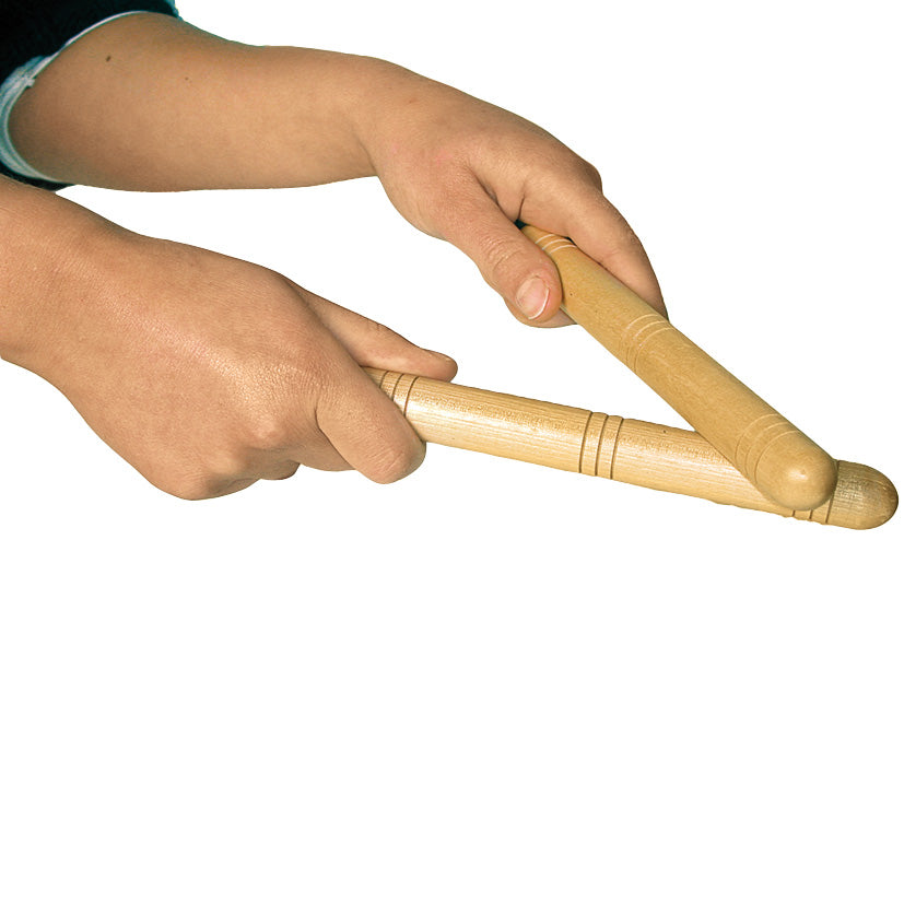Baquetas de percusión Goki. 19x2cm. 3+