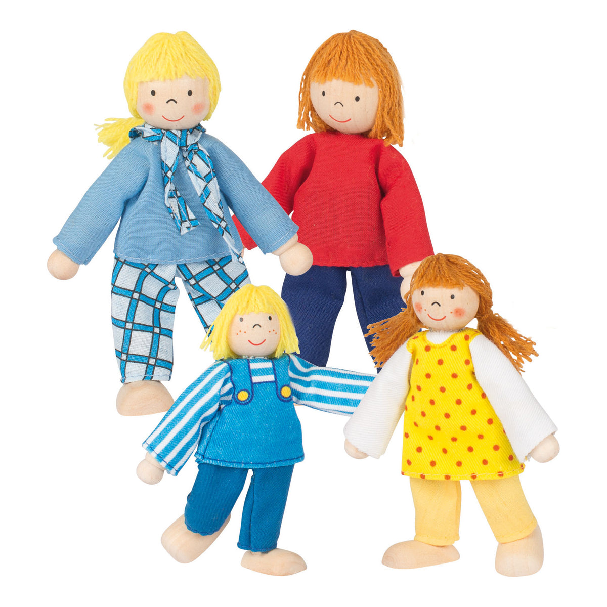 familia de casas de muñecas goki