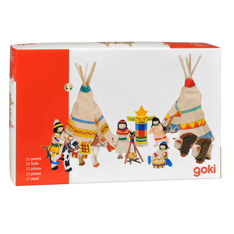 Goki Indian camp, 14 parts