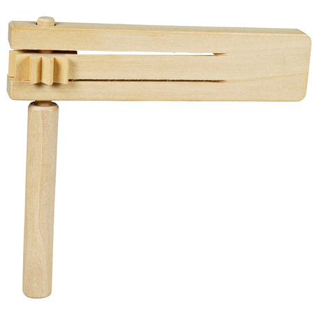 Sonajero de madera Goki. 15x14x1cm. 14+