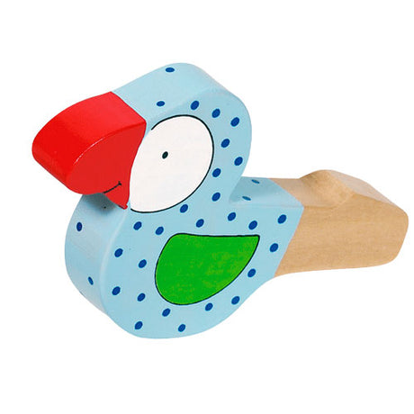 Silbato de madera para pájaros Goki