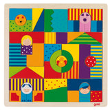 Puzzle de madera de la granja de Goki, 43 piezas.