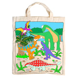 Tote Goki algodón-dinosaurio