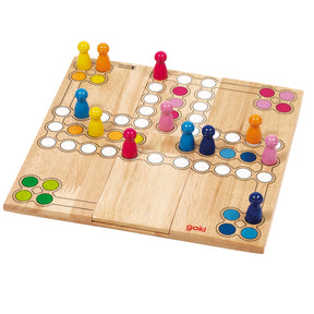 Juego de parchís de madera Goki - variable