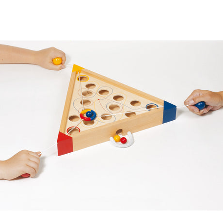 Juego de colaboración de goki madera