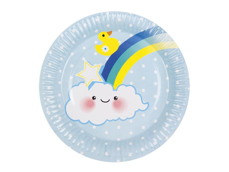 Boland platos desechables bebe niño pack de 6 piezas 23cm