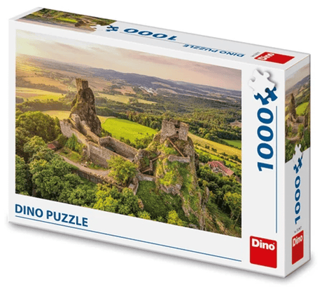Dinotoys dino puzzle - Castillo de Trosky en la República Checa - 1000 piezas