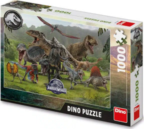 Dinotoys dinosaurio rompecabezas mundo jurásico - 1000 piezas