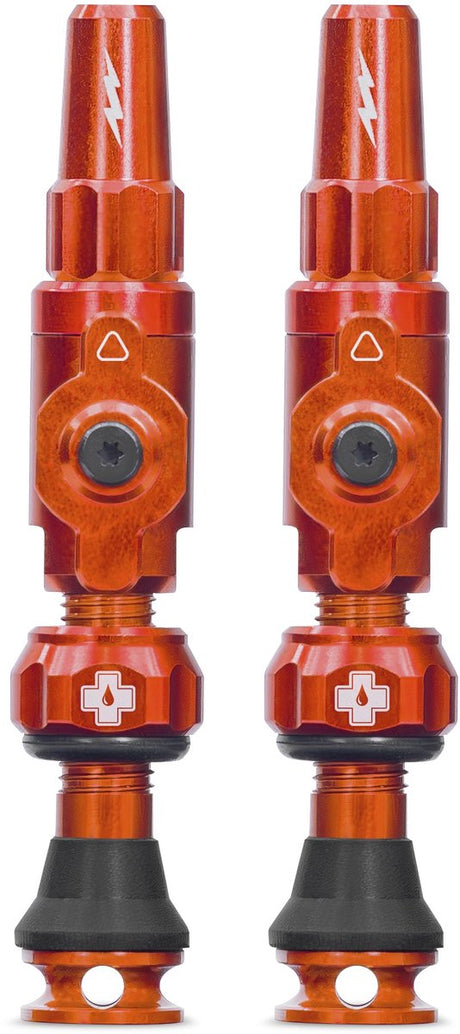 Válvula muc-off tubeless big bore lite pequeña válvula presta francesa roja 30mm