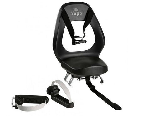 Thule yepp asiento trasero junior económico negro + pies yeppie