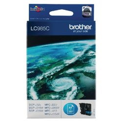 Cartucho de tinta hermano lc985c cian