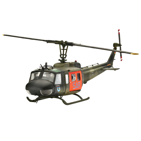 Revell model kit vehículos militares - 04444 bell uh-1d - plástico sar - 1:72 - fabricación de modelos