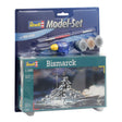 Conjunto de modelos Revell - bismarck - incl. colores de pintura basicos