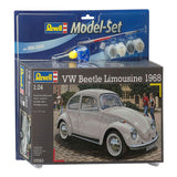 Conjunto de modelos Revell - Volkswagen Beetle Limousine 68 - incl. colores de pintura basicos