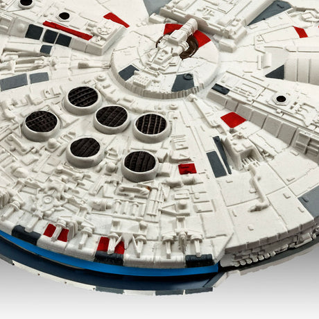 Kit de construcción de maquetas de Revell, viaje espacial - 03600 star wars Millennium Falcon Plastic - 1:241 - fabricación de modelos