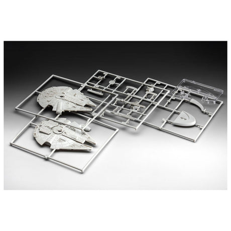 Kit de construcción de maquetas de Revell, viaje espacial - 03600 star wars Millennium Falcon Plastic - 1:241 - fabricación de modelos