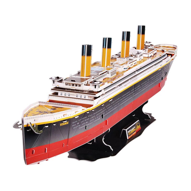 Kit de construcción de rompecabezas 3D Revell - RMS Titanic 113uds.