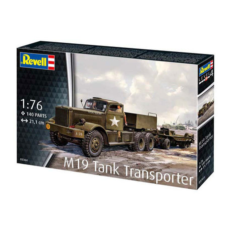 Maqueta Revell - transportador de tanque m19 1:76 - 140 uds.
