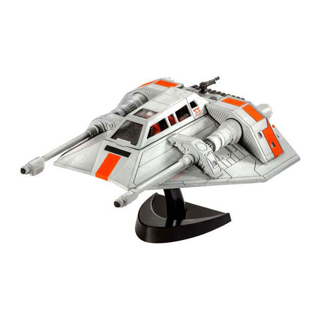 Revell kit de construcción modelo viaje espacial - 03604 star wars snowspeeder plástico - 1:52 - fabricación de modelos