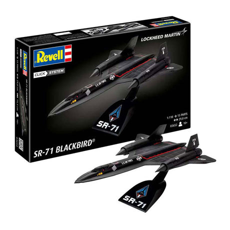 Maqueta Revell - Lockheed SR-71 Blackbird - 15 piezas.