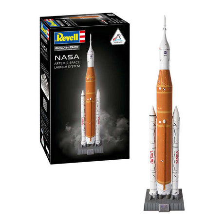 Maqueta Revell - Sistema de lanzamiento espacial Artemis de la NASA - 90 piezas.