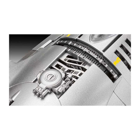 Revell model kit star wars - n1 starfighter the mandalorian 1:24 - 77 piezas.