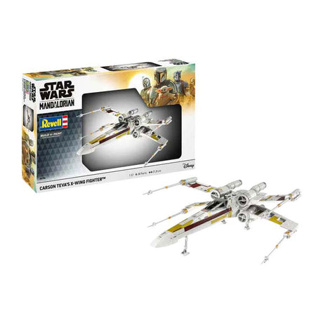 Maqueta revell star wars - el mandaloriano: x-wing de carson teva 1:57 - 38pzs.