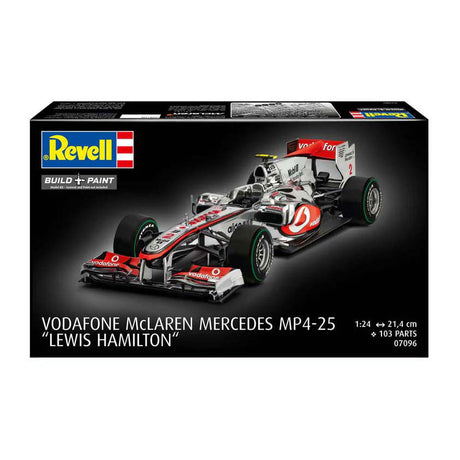 Maqueta revell - vodafone mclaren mercedes mp4-25 l. hamilton 1:24 - 103 uds.