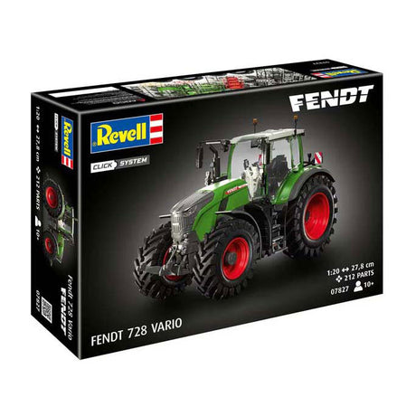 Maqueta Revell fendt 728 vario tractor 1:20 - 212 piezas.