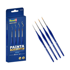 Juego básico de pinceles profesionales Revell painta.
