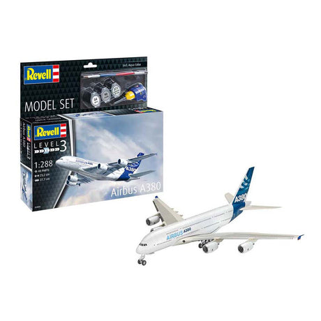 Maqueta Revell - airbus a380 1:288 - 48pzs. - incl. colores de pintura basicos
