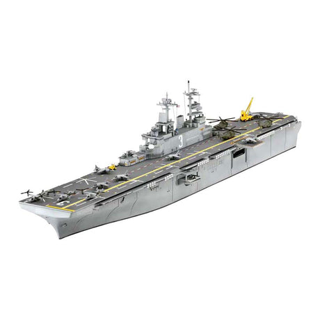 Maqueta Revell - US Navy portaaviones de asalto clase 1:700 - 142 piezas.
