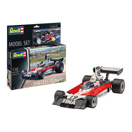 Maqueta Revell - surtees ts16 03 fórmula 1 1:32 - 78 uds. - incl. colores de pintura basicos