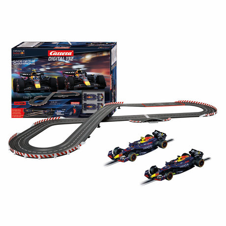 Carrera carrera de campeones - pista de carreras digital 132 - rb20 m. verstappen s. pérez