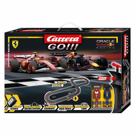 Carrera vamos!!! pista de carreras - carreras de campeones m. verstappen no.1 vs.l. Hamilton No.44
