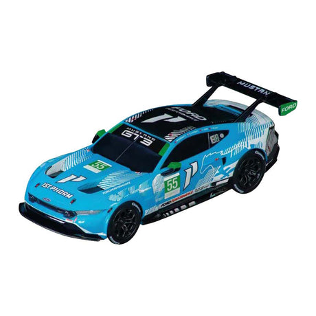 Carrera ford mustang gt3 competición de protones, no.55
