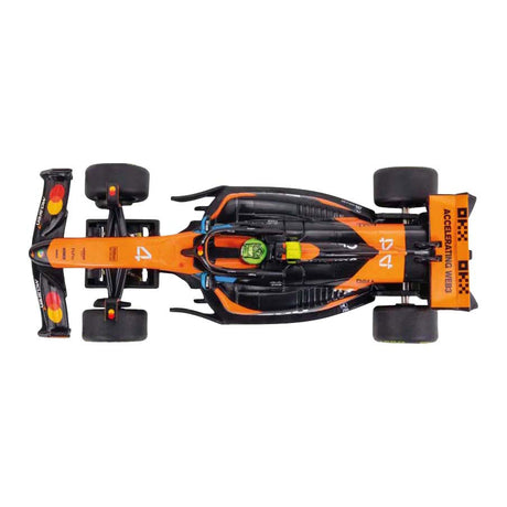 Carrera vamos!!! mclaren equipo de fórmula 1 l. norris, nº 4 - 1:43