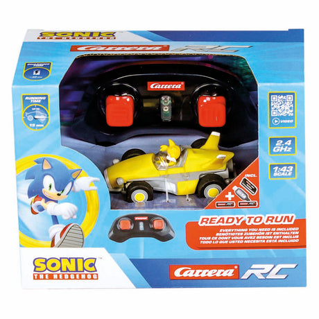 Carrera equipo sonic racing mini rc - colas 1:43