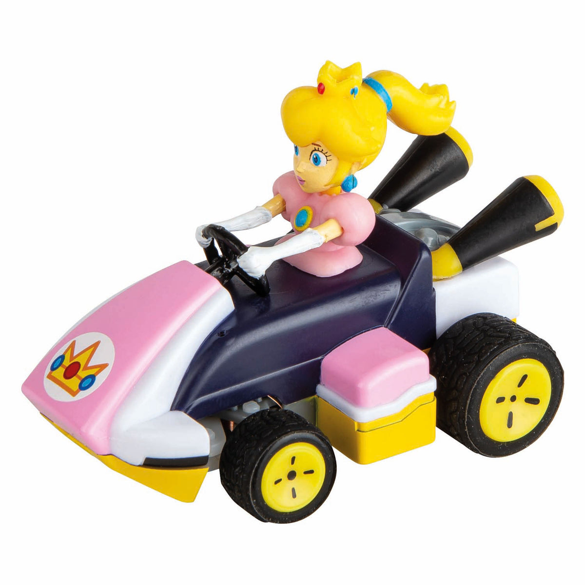 Carrera mini rc 2.4ghz mario kar melocotón - 1:50
