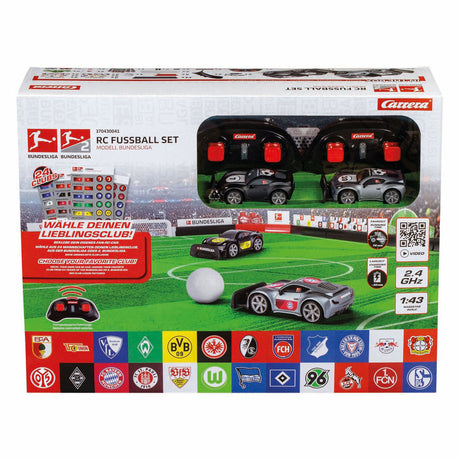 Set de fútbol Carrera RC 2,4GHz Bundesliga