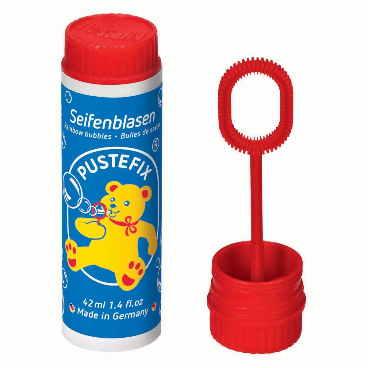 Soplador de burbujas clásico Pustefix - 42 ml