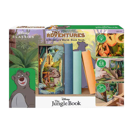 Disney revell - rincón del libro de pequeñas aventuras - el libro de la selva