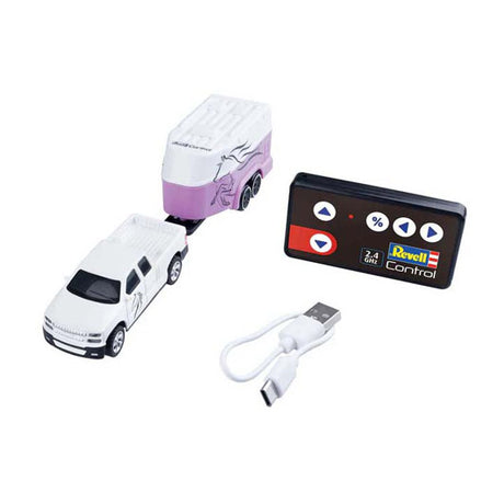 Revell RC 2.4GHz remolque para caballos con mando a distancia 1:64