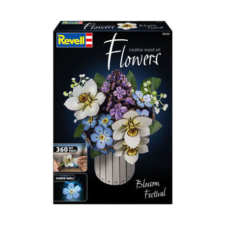 Revell creative wood art flowers blossom festival - 360dlg.
