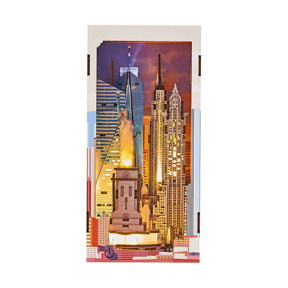 Revell Tiny Adventures Book Nook New York - 221 partes.