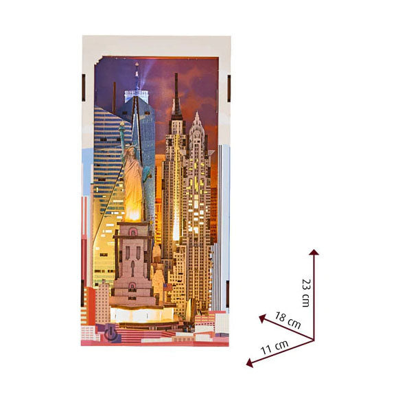 Revell Tiny Adventures Book Nook New York - 221 partes.