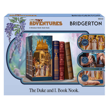 Rincón del libro de pequeñas aventuras de Revell Bridgerton el duque y yo - 136 piezas.