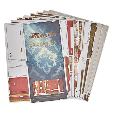 Rincón del libro de pequeñas aventuras de Revell Bridgerton el duque y yo - 136 piezas.