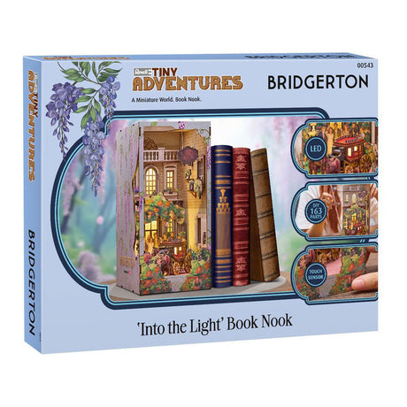 Libro de pequeñas aventuras de Revell, el rincón de Bridgerton hacia la luz, 163 unidades.